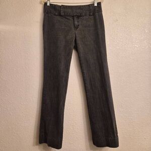 Tommy Hilfiger Vintage Y2K Low-rise Straight Leg Black Jeans: 8